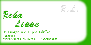 reka lippe business card